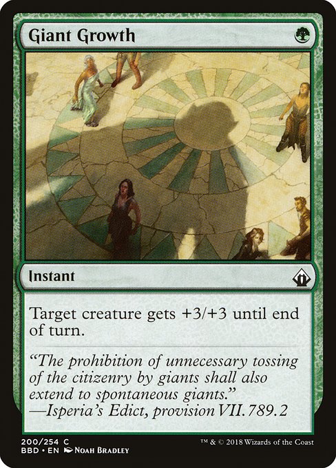 Giant Growth (200) [Battlebond]