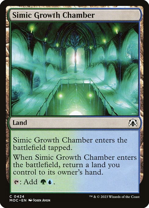 Simic Growth Chamber (424) [March of the Machine Commander]
