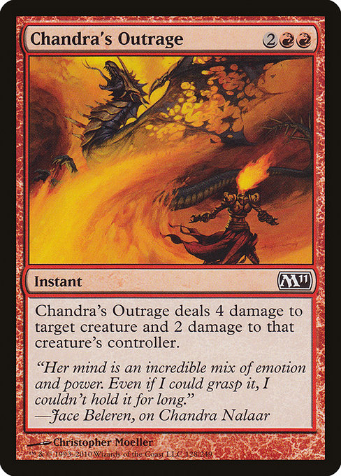 Chandra's Outrage (128) [Magic 2011]