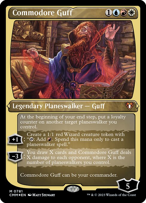Commodore Guff (781) [Commander Masters]