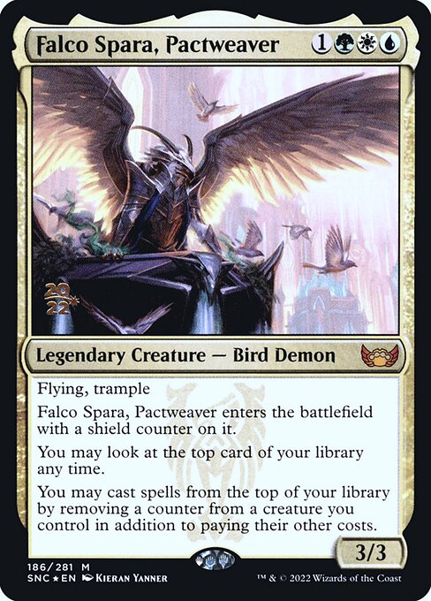 Falco Spara, Pactweaver (186s) [Streets of New Capenna Promos]