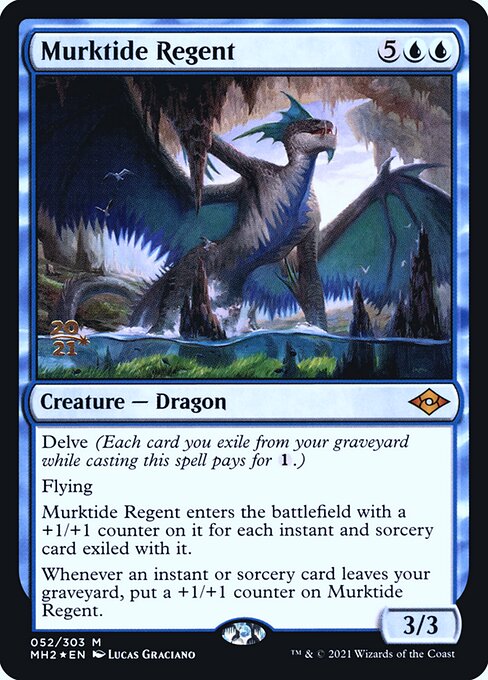 Murktide Regent (52s) [Modern Horizons 2 Promos]