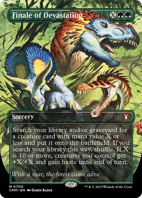 Finale of Devastation (700) [Commander Masters] [Borderless]