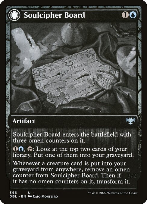 Soulcipher Board // Cipherbound Spirit (346) [Innistrad: Double Feature]