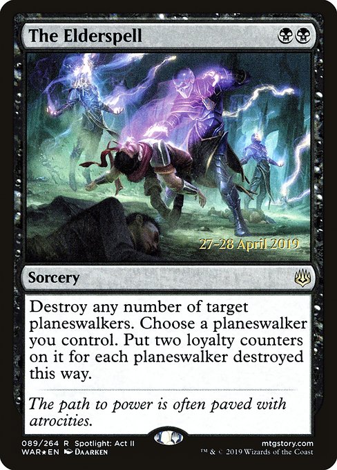 The Elderspell (89s) [War of the Spark Promos]