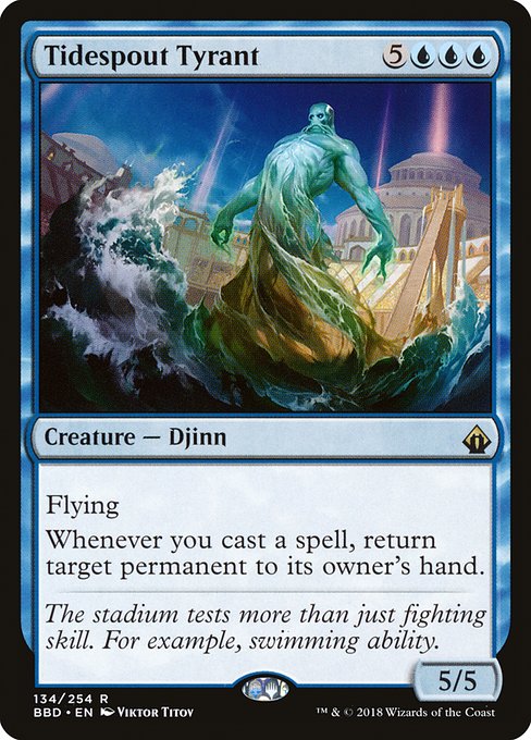 Tidespout Tyrant (134) [Battlebond]