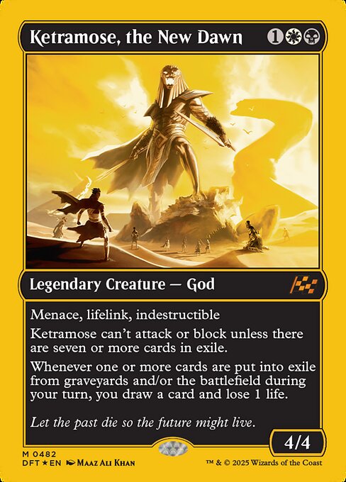 Ketramose, the New Dawn (482) [Aetherdrift]