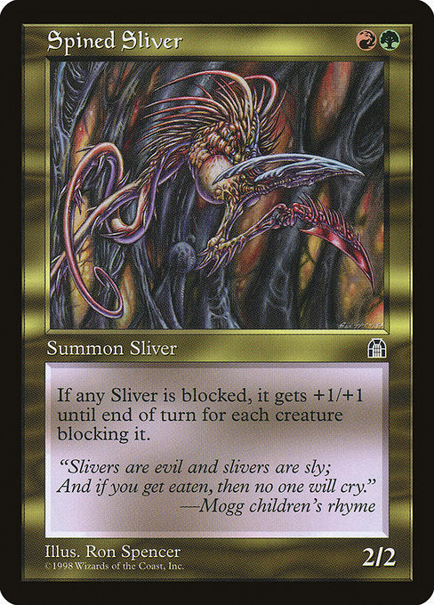 Spined Sliver (130) [Stronghold]