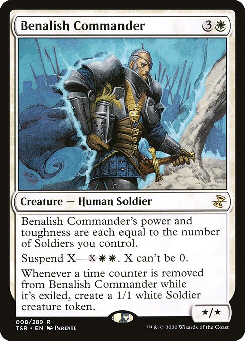 Benalish Commander (8) [Time Spiral Remastered]