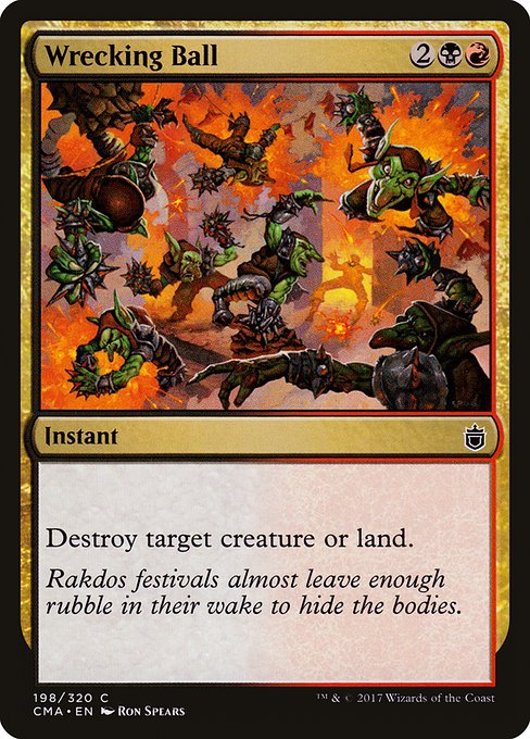 Wrecking Ball (198) [Commander Anthology]