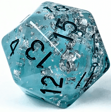 Roll 4 Initiative Arctic Blast XL D20 30mm image 0