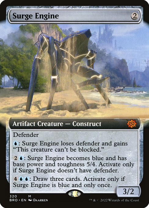 Surge Engine (320) [The Brothers' War] [Extended Art]