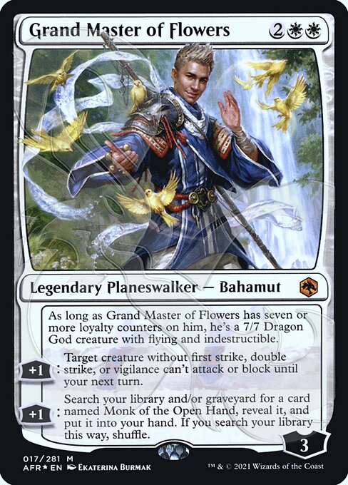 Grand Master of Flowers (17a) [Adventures in the Forgotten Realms Promos]
