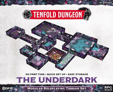 Tenfold Dungeon Terrain Set - The Underdark image 0