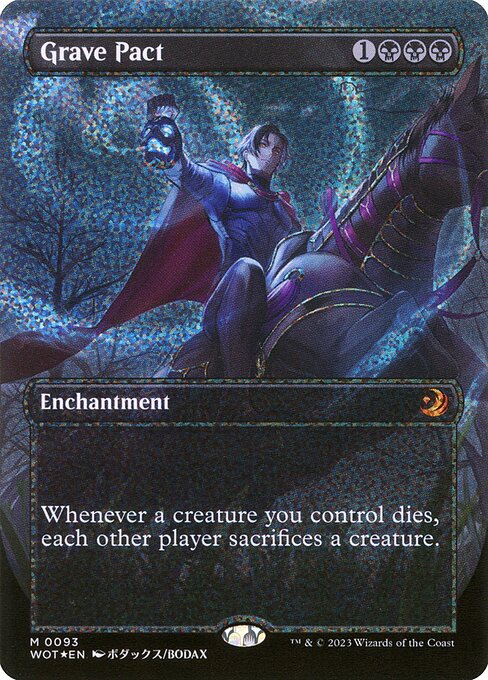 Grave Pact (93) [Wilds of Eldraine: Enchanting Tales] [Borderless]