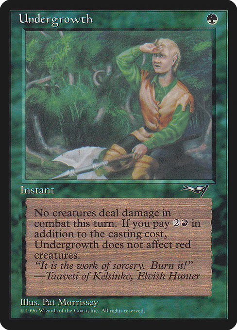 Undergrowth (102a) [Alliances]