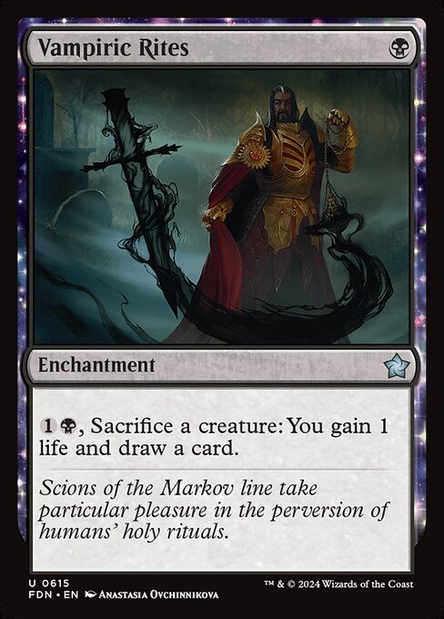 Vampiric Rites (615) [Foundations]
