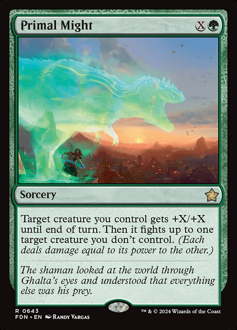 Primal Might (643) [Foundations]