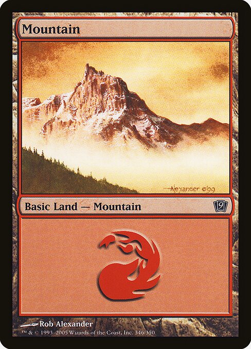 Mountain (346★) [Ninth Edition]