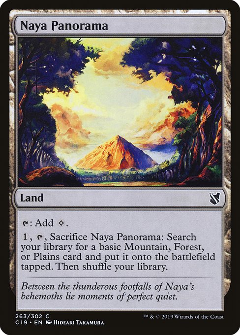 Naya Panorama (263) [Commander 2019]