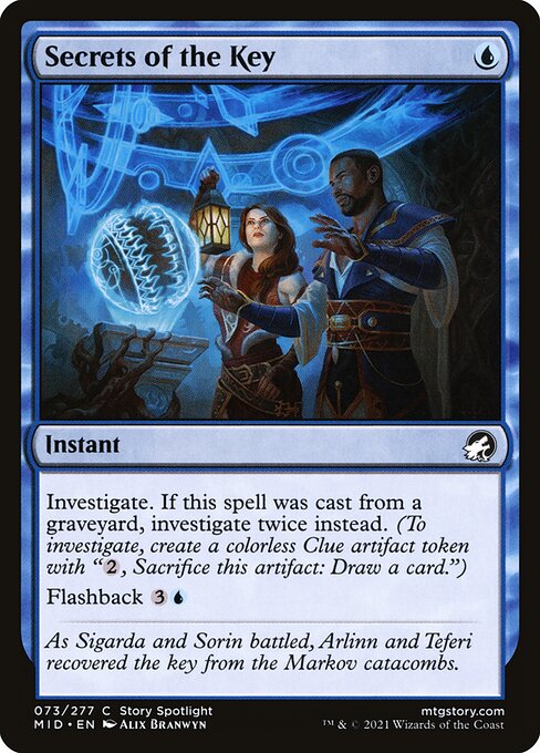 Secrets of the Key (73) [Innistrad: Midnight Hunt]