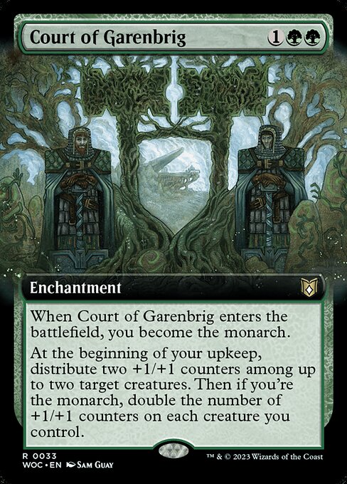 Court of Garenbrig (33) [Wilds of Eldraine Commander] [Extended Art]