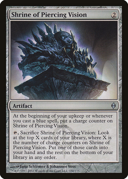 Shrine of Piercing Vision (156) [New Phyrexia]