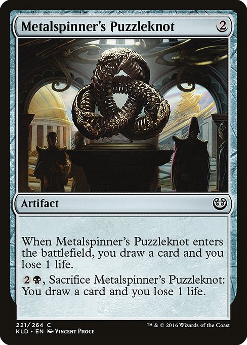 Metalspinner's Puzzleknot (221) [Kaladesh]