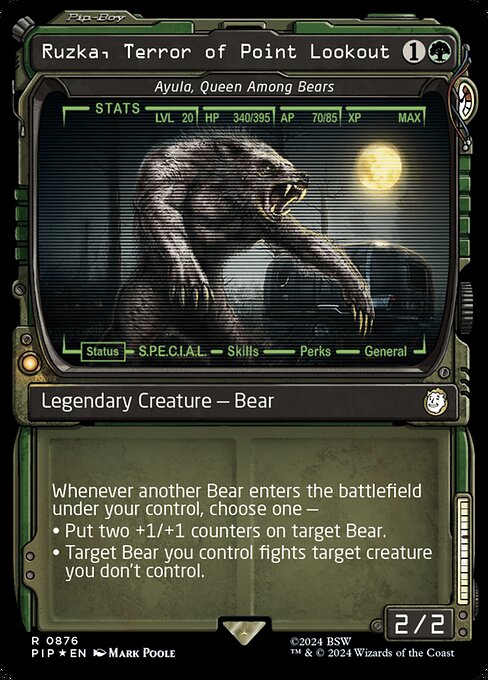 Ayula, Queen Among Bears (876) [Fallout]