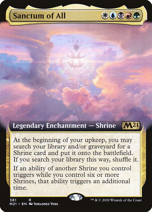 Sanctum of All (381) [Core Set 2021] [Extended Art]