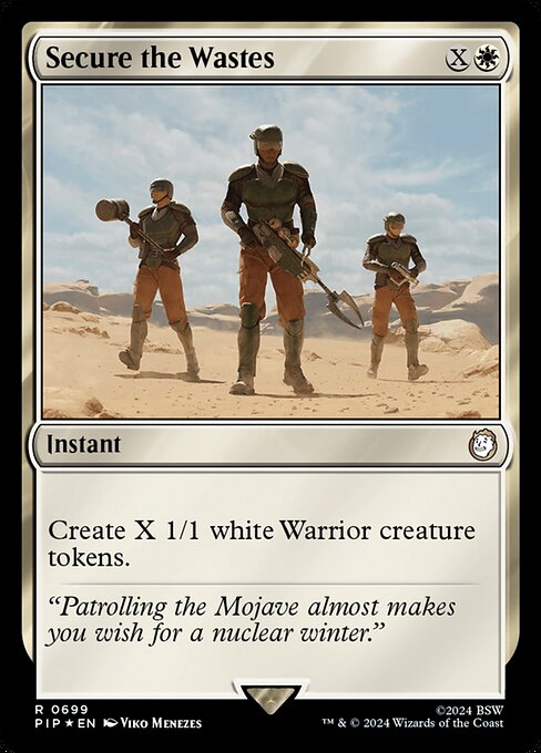 Secure the Wastes (699) [Fallout]