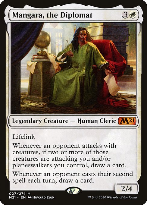 Mangara, the Diplomat (27) [Core Set 2021]