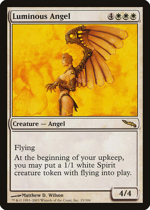Luminous Angel (15) [Mirrodin]