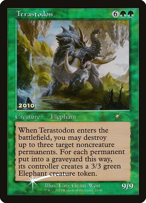 Terastodon (18) [30th Anniversary Play Promos]