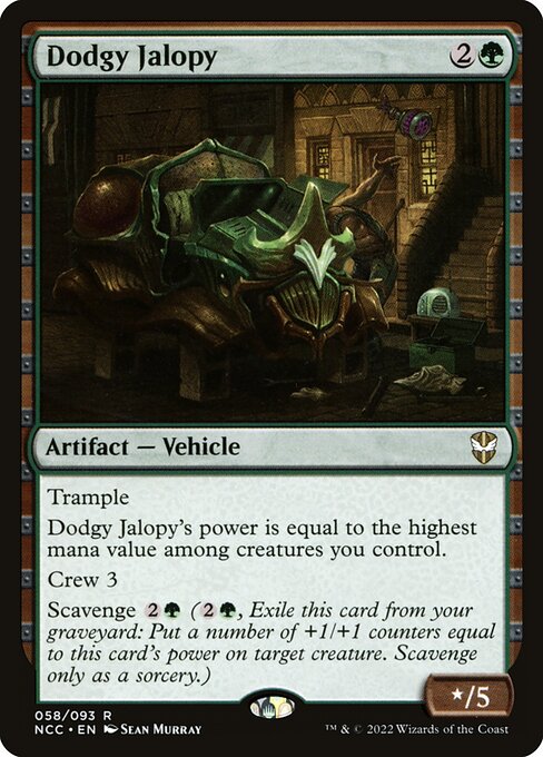 Dodgy Jalopy (58) [New Capenna Commander]