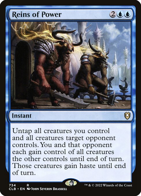 Reins of Power (734) [Commander Legends: Battle for Baldur's Gate]