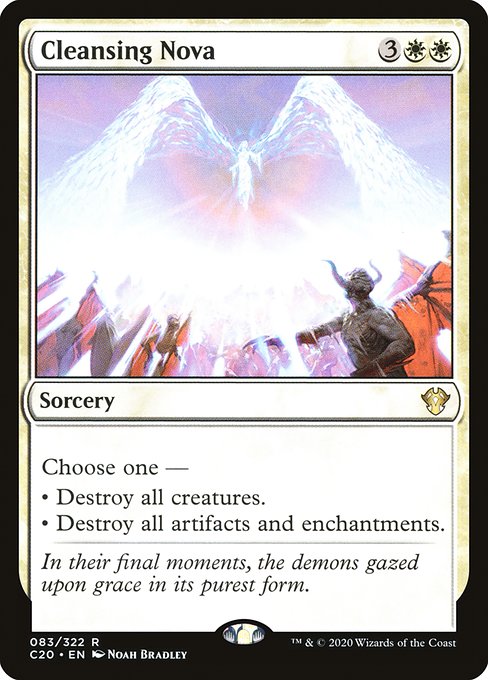 Cleansing Nova (83) [Commander 2020]