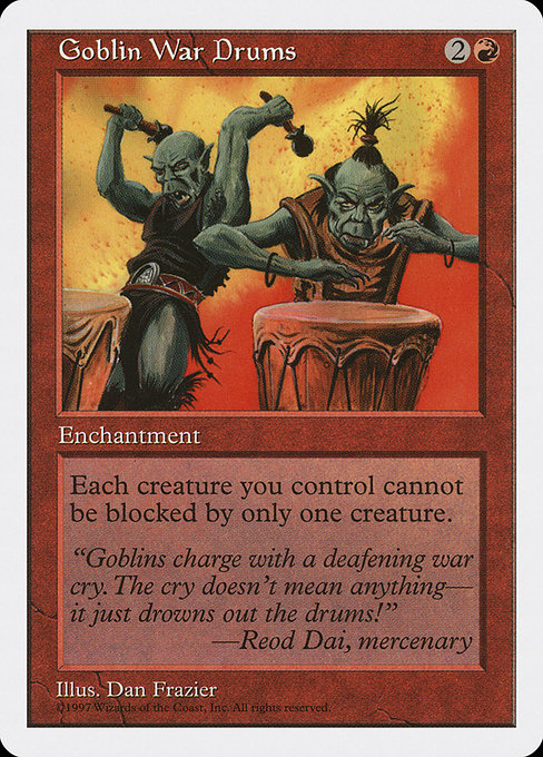 Goblin War Drums (237) [Fifth Edition]