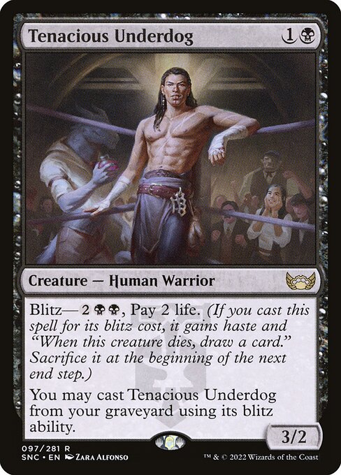Tenacious Underdog (97) [Streets of New Capenna]