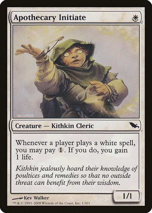 Apothecary Initiate (1) [Shadowmoor]