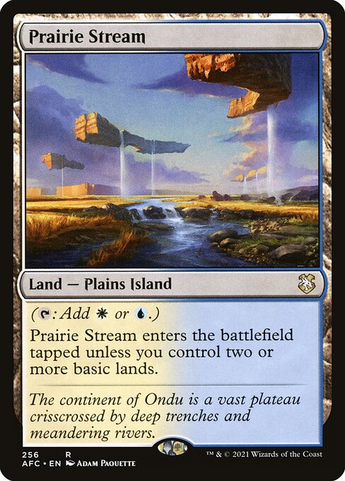 Prairie Stream (256) [Forgotten Realms Commander]