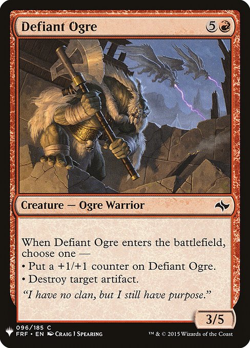 Defiant Ogre (FRF-96) [The List]