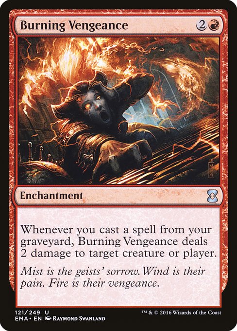 Burning Vengeance (121) [Eternal Masters]