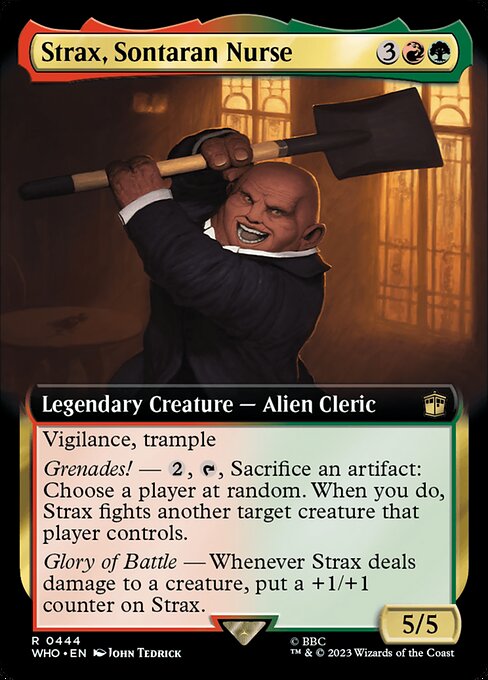 Strax, Sontaran Nurse (444) [Doctor Who] [Extended Art]