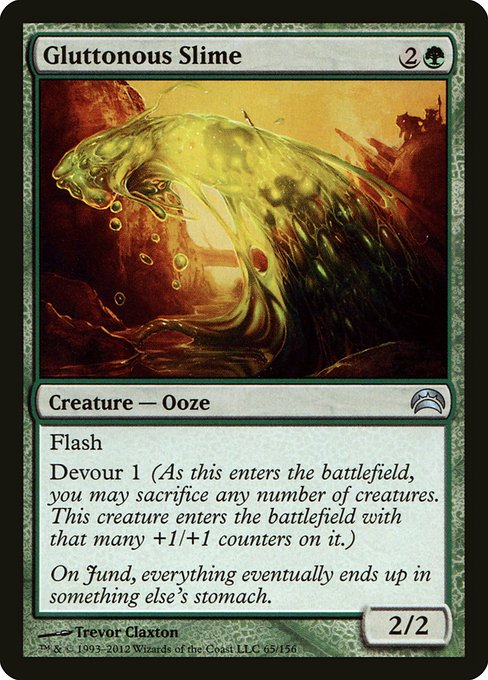 Gluttonous Slime (65) [Planechase 2012]