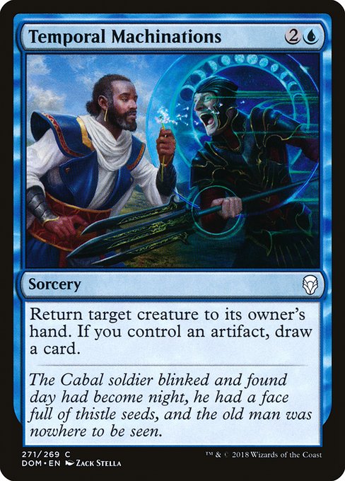 Temporal Machinations (271) [Dominaria]