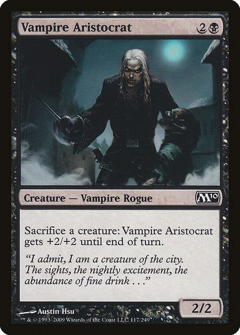 Vampire Aristocrat (117) [Magic 2010]