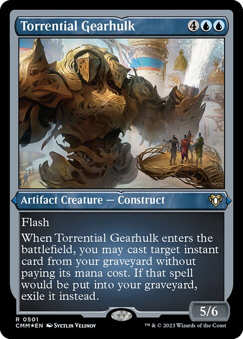 Torrential Gearhulk (501) [Commander Masters]