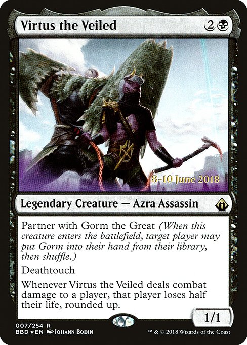 Virtus the Veiled (7s) [Battlebond Promos]