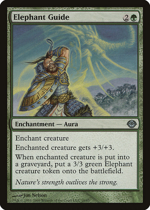 Elephant Guide (18) [Duel Decks: Garruk vs. Liliana]